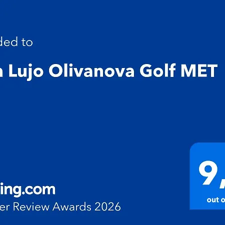 Lujo Olivanova Golf Met Villa